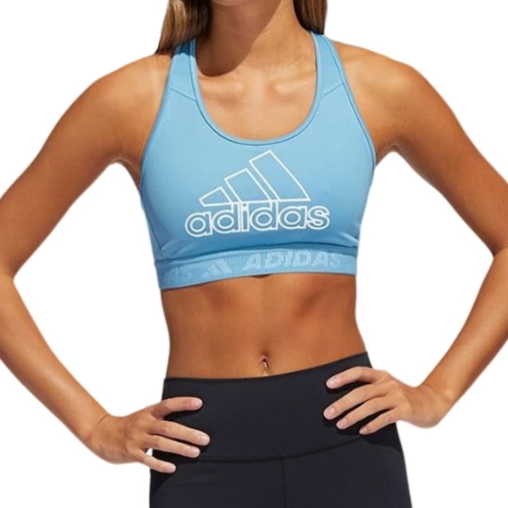 Adidas Light Blue Sport Bra